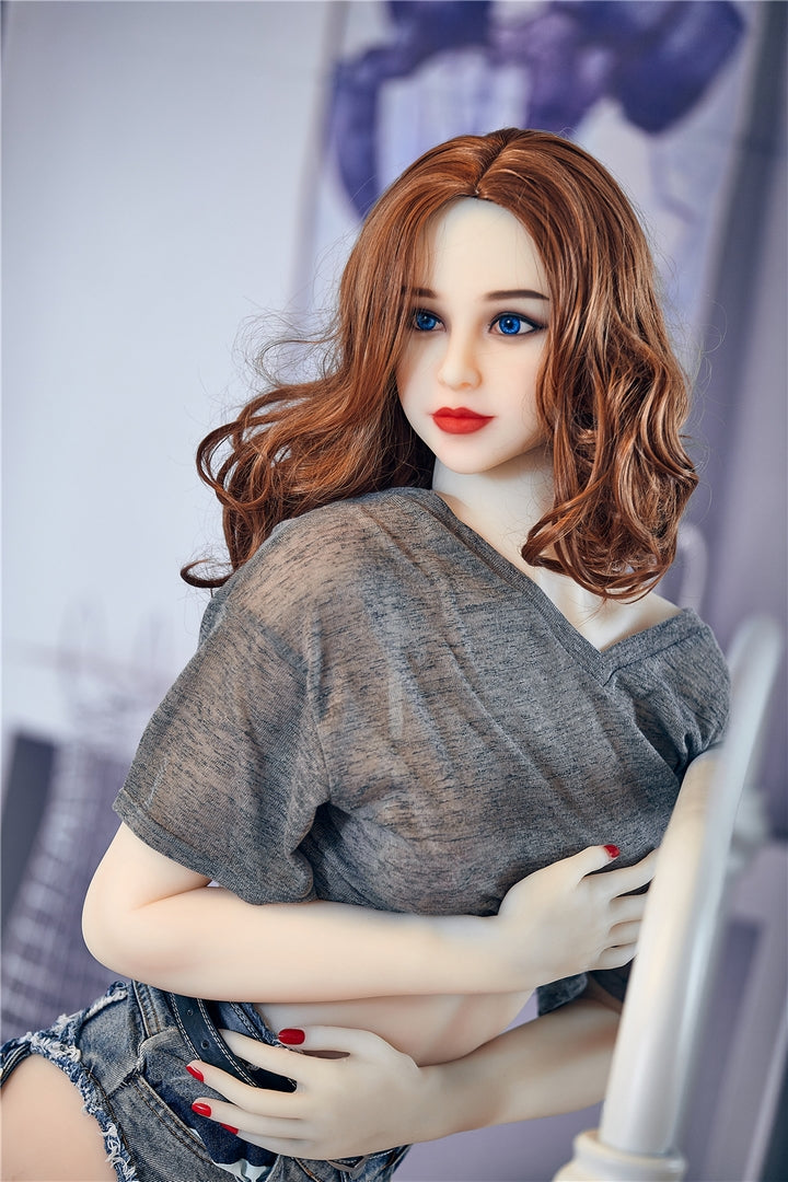 Miki 168cm Irontech Doll C Cup Weiß Lebensechte Sexpuppe