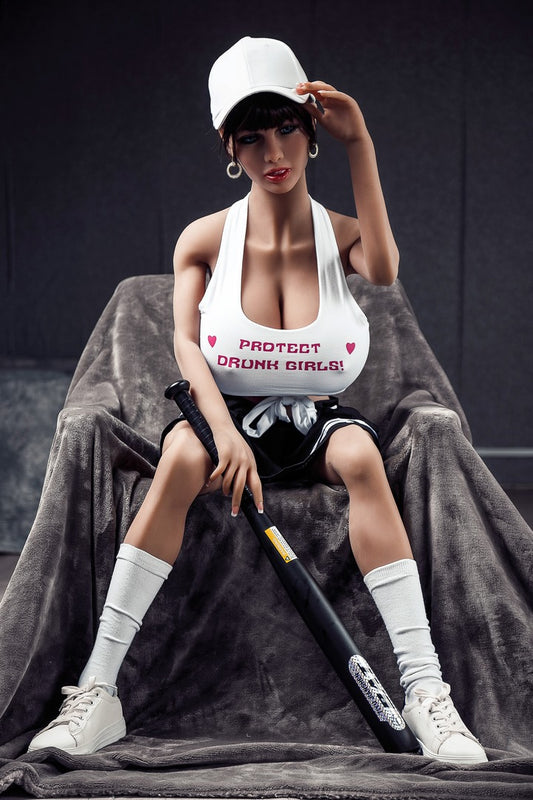 150cm Baseball Mixed Race Girl Muscle Liebespuppe