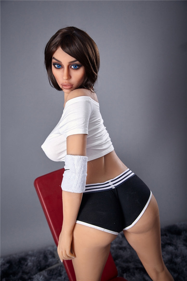Irontech 159cm E-Cup deutsche Sexpuppe mit dicken Lippen