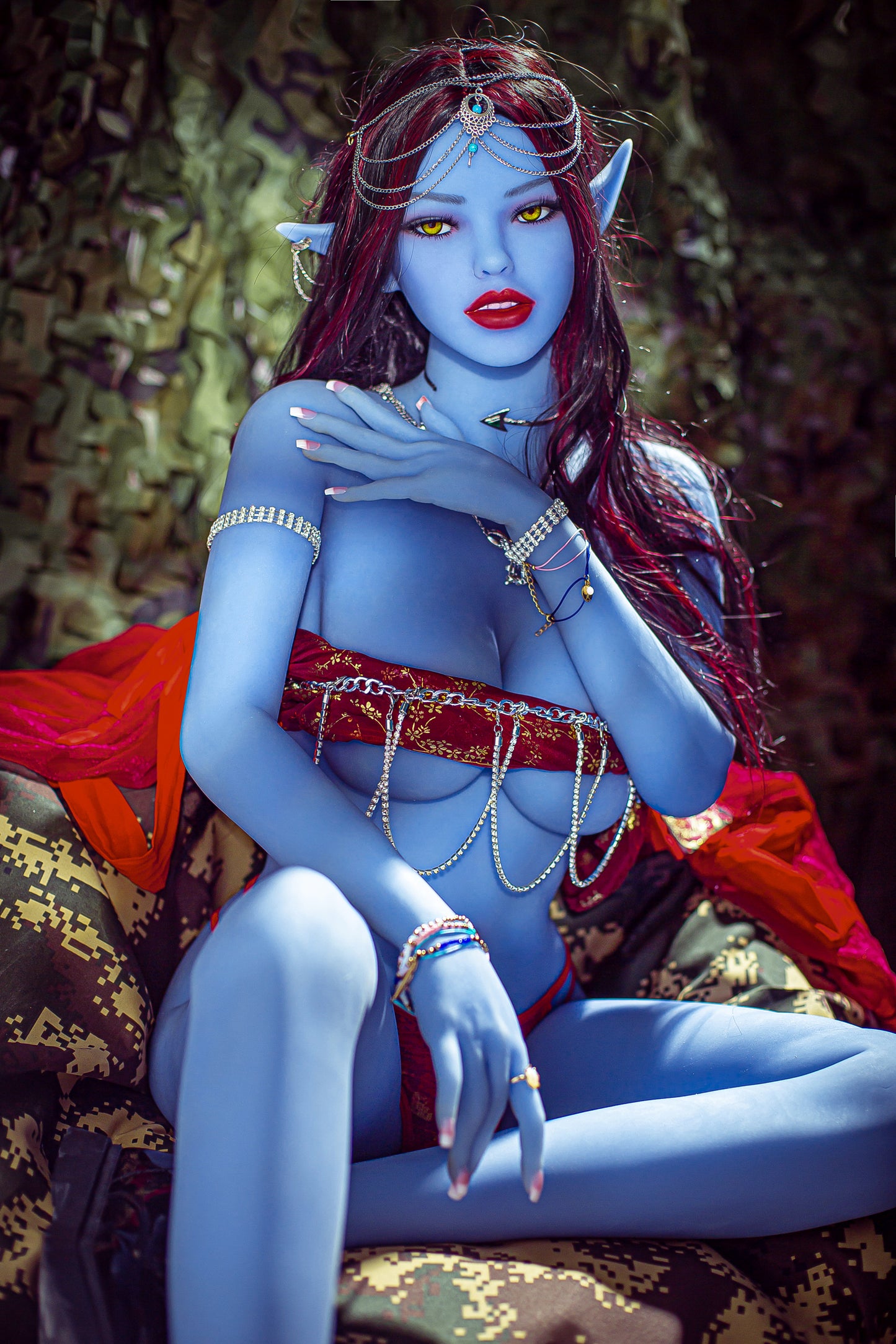 AIBEI 158cm kleine Brust Fantasy Elf Sexpuppe aus TPE