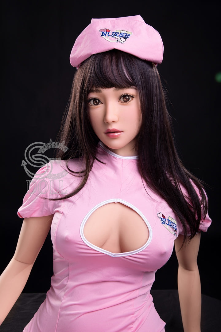 Manami 163 cm E-Cup SEDOLL Japanische lebensechte Sexpuppe Krankenschwester