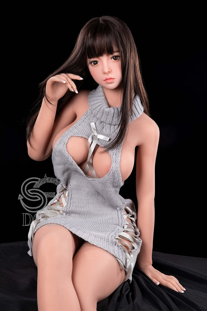 161cm F cup japanische TPE Sexpuppe melancholisch schönes Mädchen SE Puppe Isabella