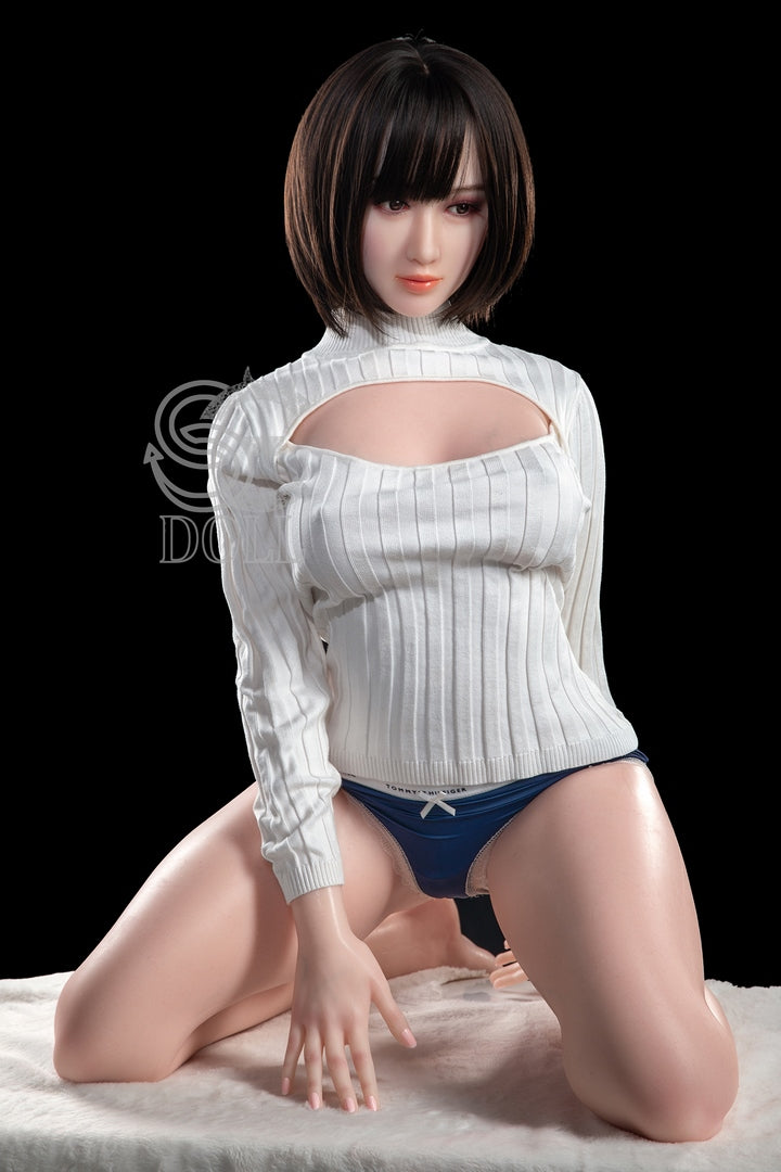 SE Doll 160cm C-Cup Silikonpuppe Japanisches schönes Mädchen Rosine