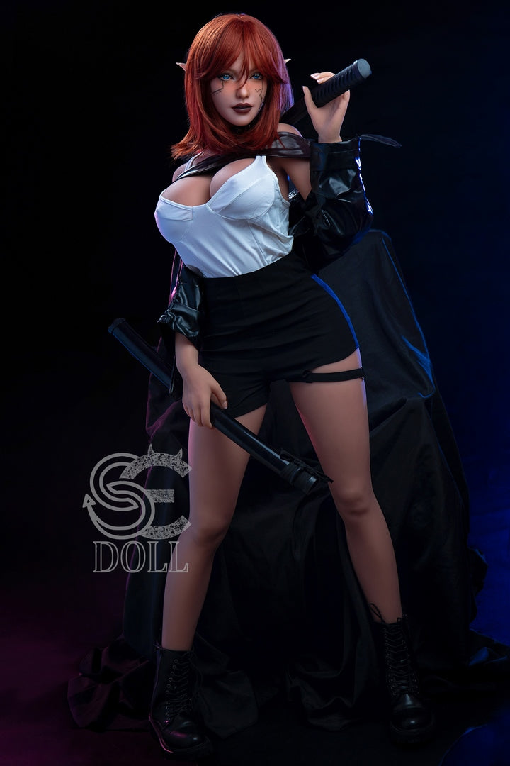 SE Doll 161cm F Körbchen Vollbusige Fantasy Sexpuppe Elodie