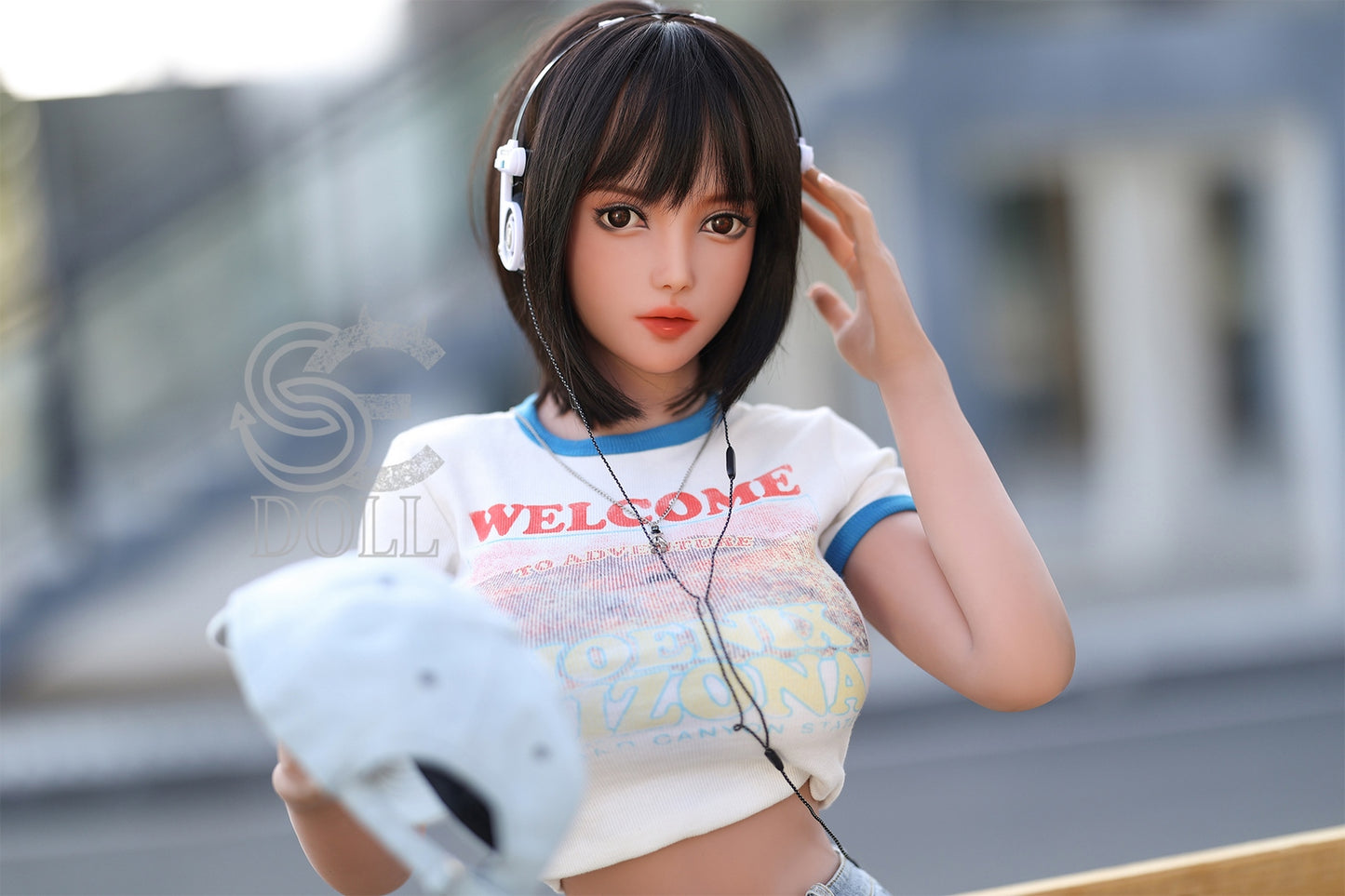 161 cm F-Cup SE Doll mit kurzen Haaren exquisitem Gesicht love doll mit großen Brüsten