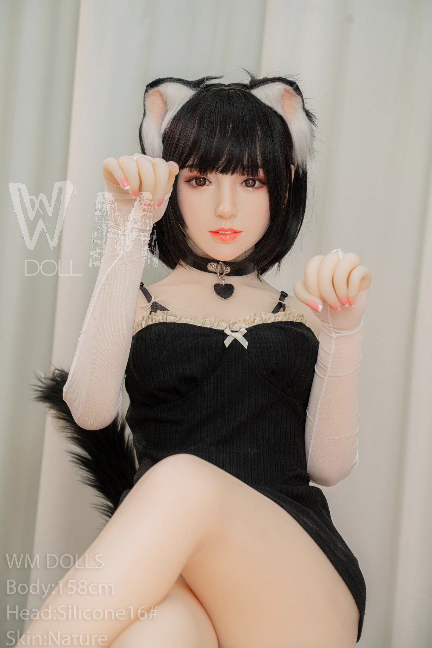 158cm C Cup Catgirl Teen Japanische Sexpuppe