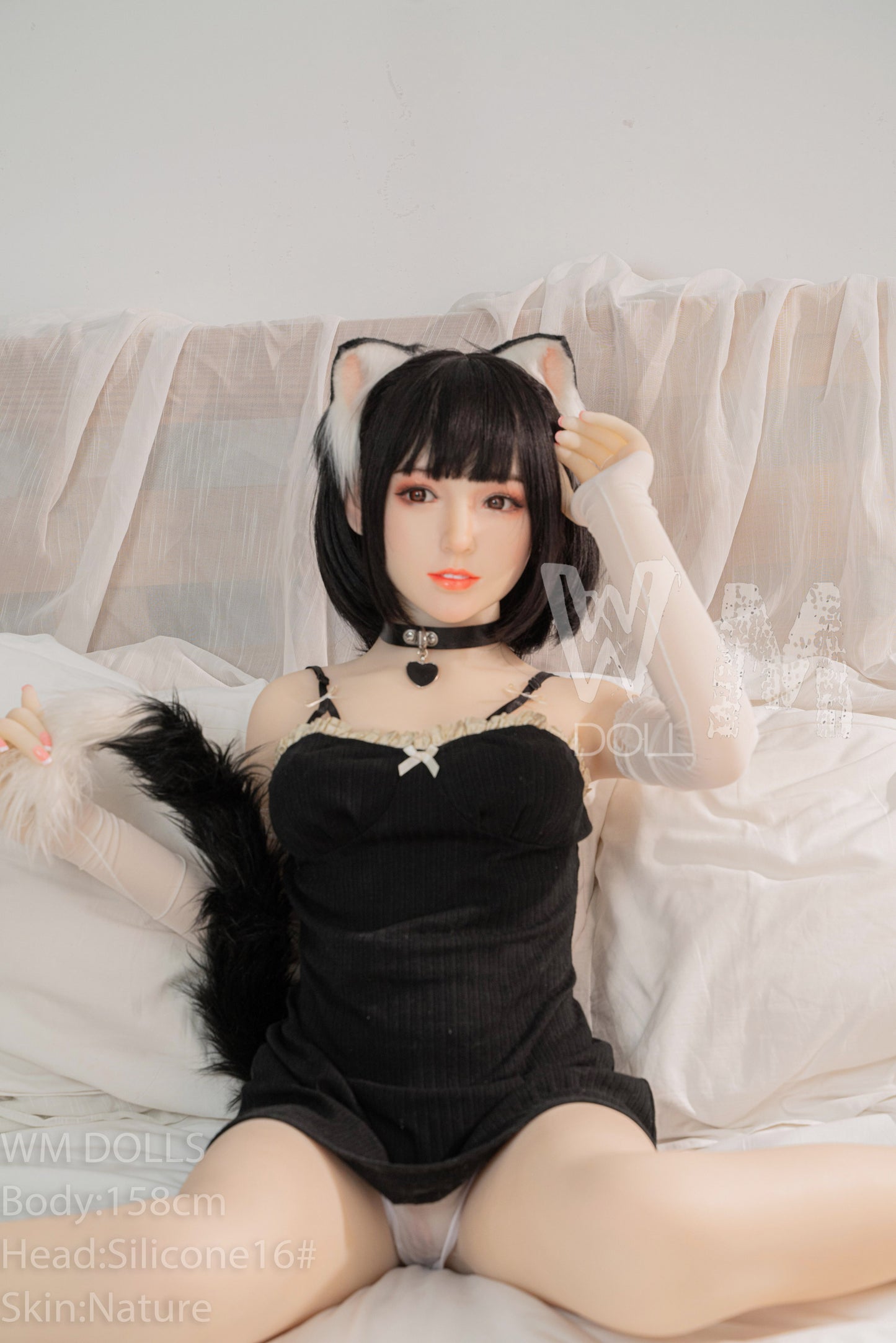 158cm C Cup Catgirl Teen Japanische Sexpuppe