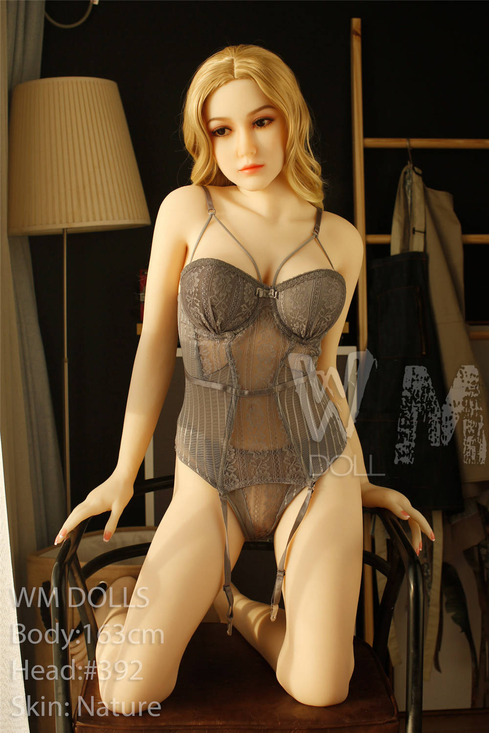 163cm D Körbchen blond weiß schöne lebensechte Sexpuppe für europäische und amerikanische Mädchen