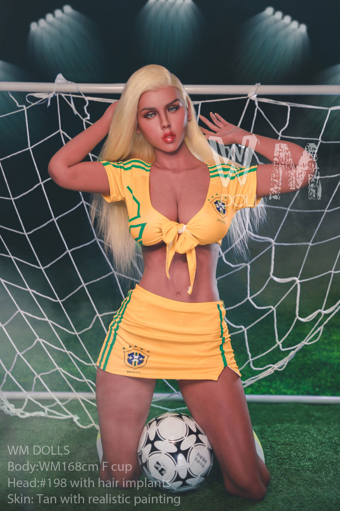 168cm F Cup Soccer Babe Sexy lebensgroße Sexpuppe