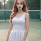 158cm Tennis Girl Günstige Silikon Sexpuppe Lea