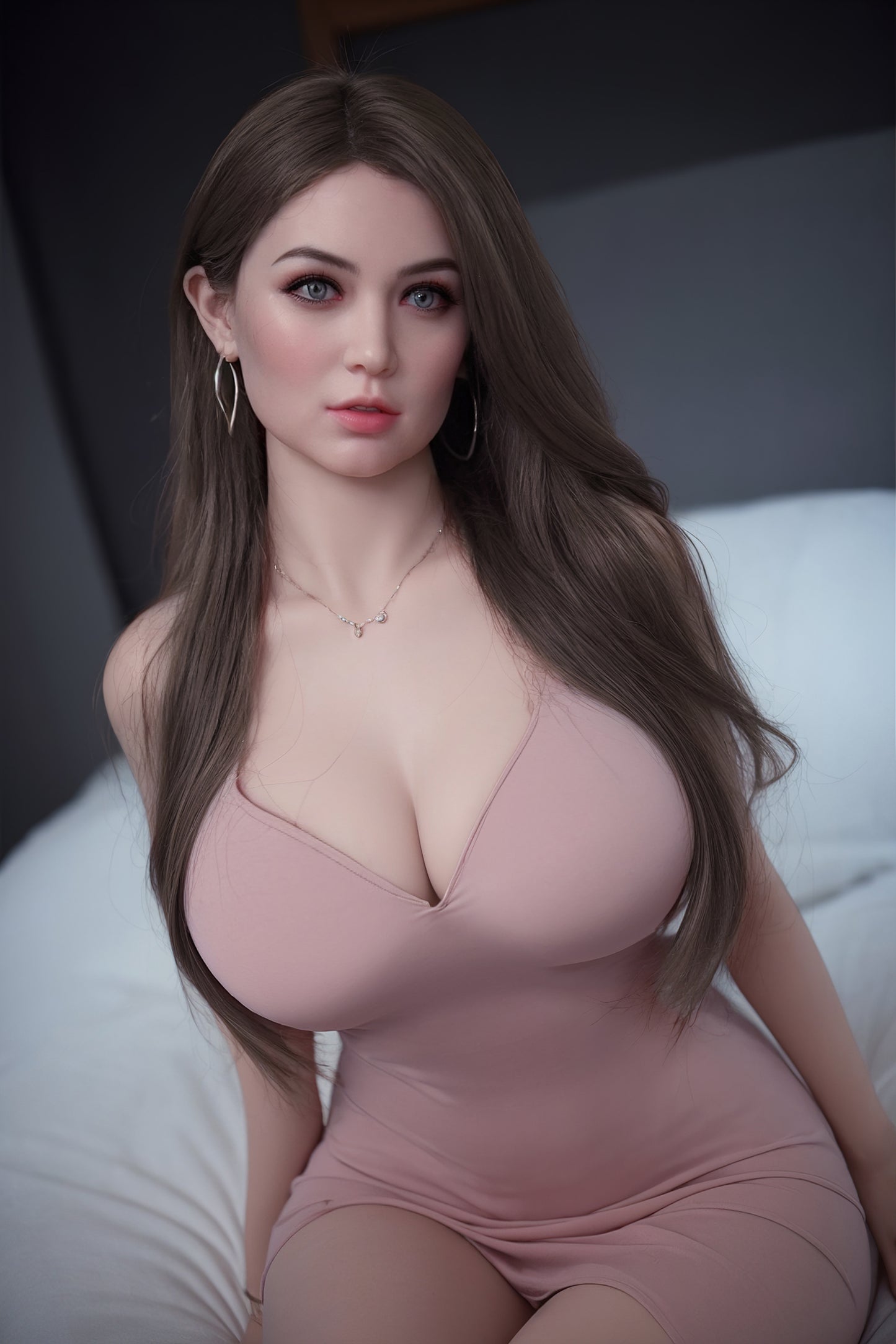 162cm Big Breast Real Love Doll Silicone Head TPE Body Rosretty Doll