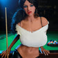 Liebessexpuppe TPE Uiidayna Mädchen das Billard liebt