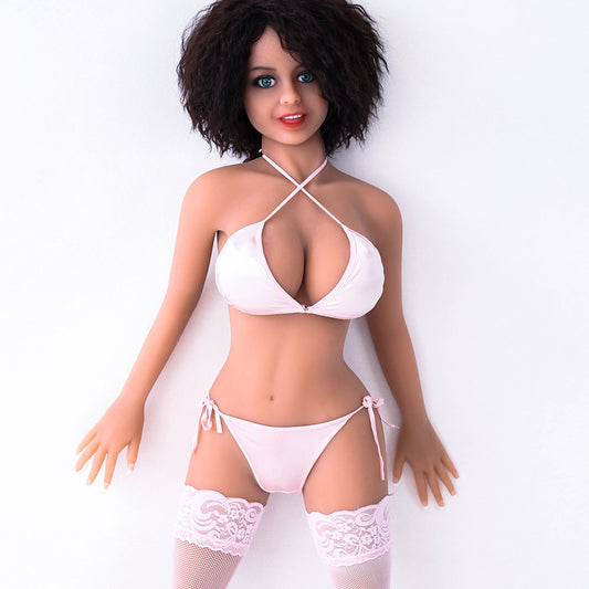 140 cm große weizenfarbene süße Liebespuppe HR Doll