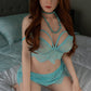 Slim waist sexy silicone doll 158cm E Cup Jiusheng Doll