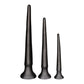 30 - 60cm Schwarz Silikon Dildo