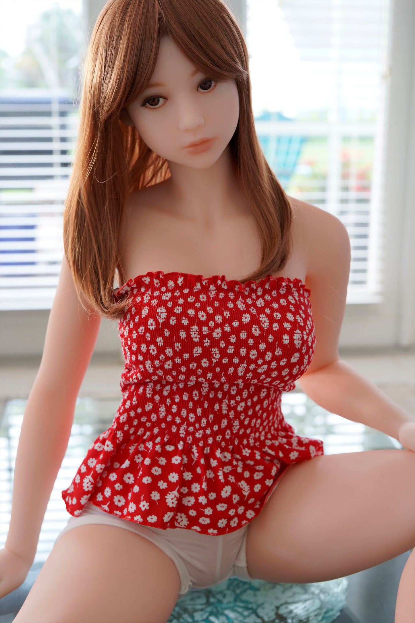 145cm DF Puppe Asiatische Sexpuppe Süßes Mädchen