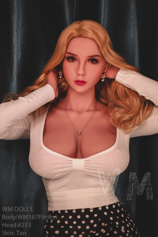 167cm WM Big Breast Sexy Doll Blonde Girl