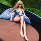 Großbrüstige Sexpuppe mit lockigem Haar158 cm SY Doll deutsches Mädchen Waverley