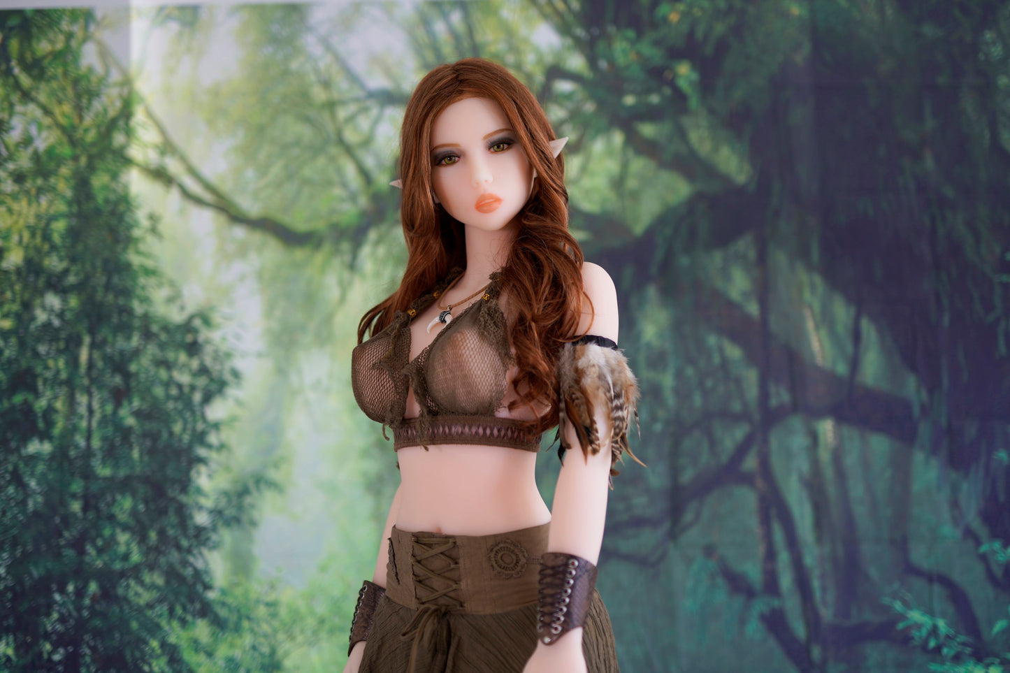145cm Blonde Fantasy Elf Sex Doll Mid Breast Doll