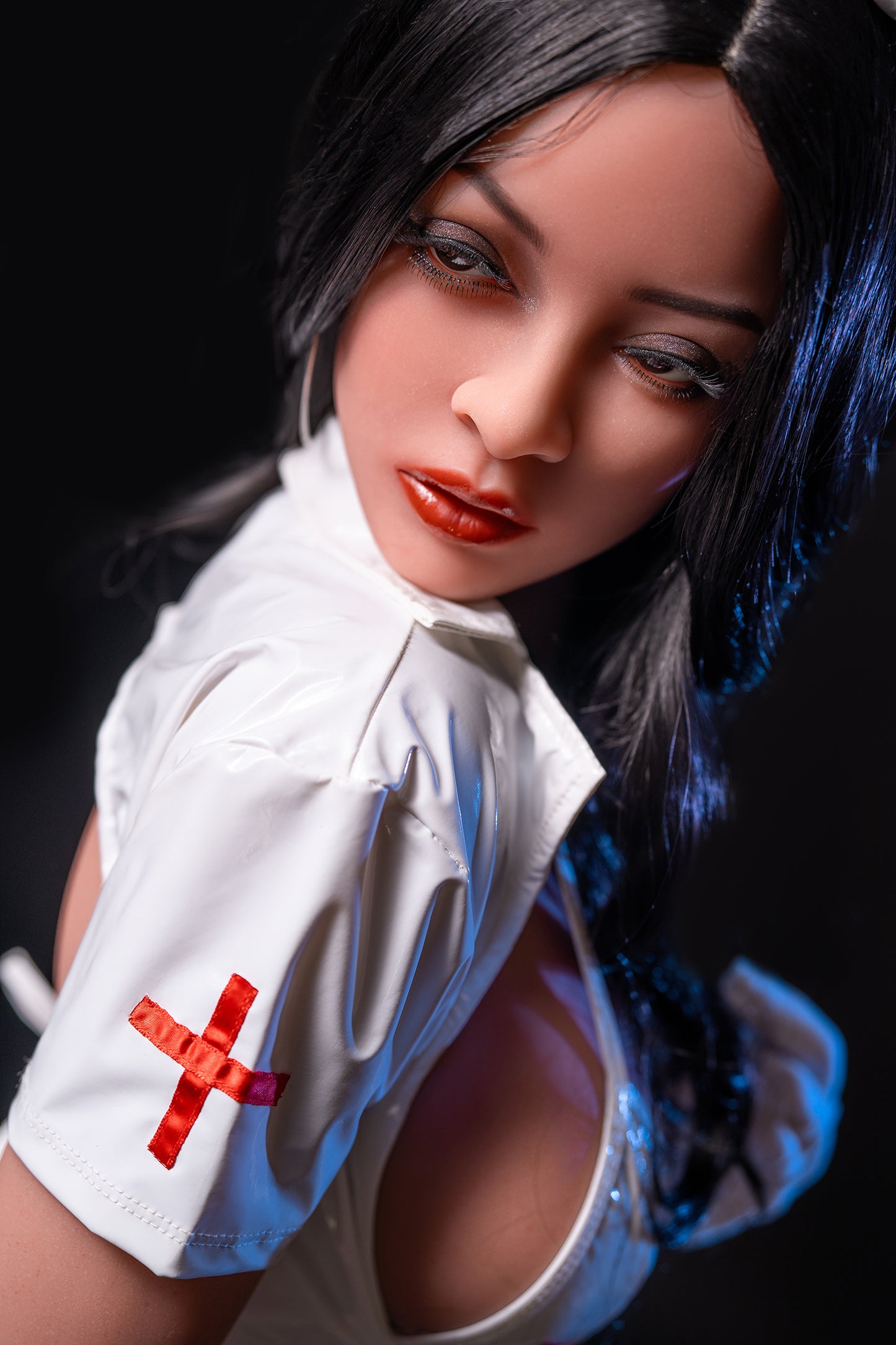 152cm nurse costume seductive sex doll C Cup realistic sex doll
