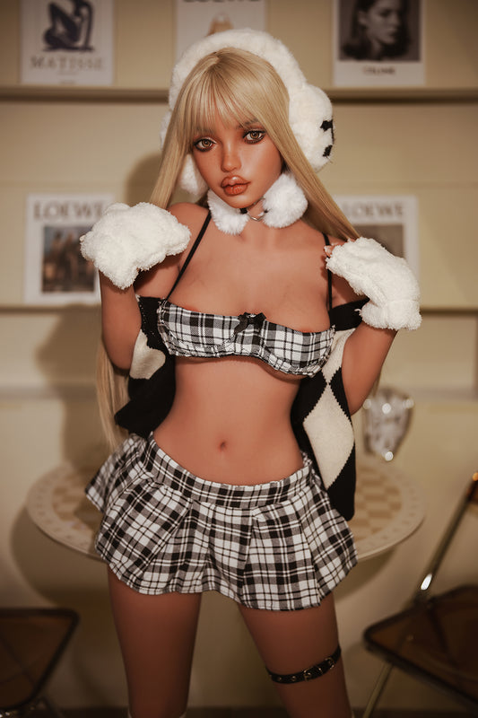 152cm silver-haired sex doll C Cup Rosretty Sex Doll