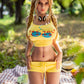 160cm große blonde Liebespuppe mit toller Figur Aibei Doll