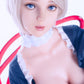 145cm big breasts EX doll white hair playful German girl