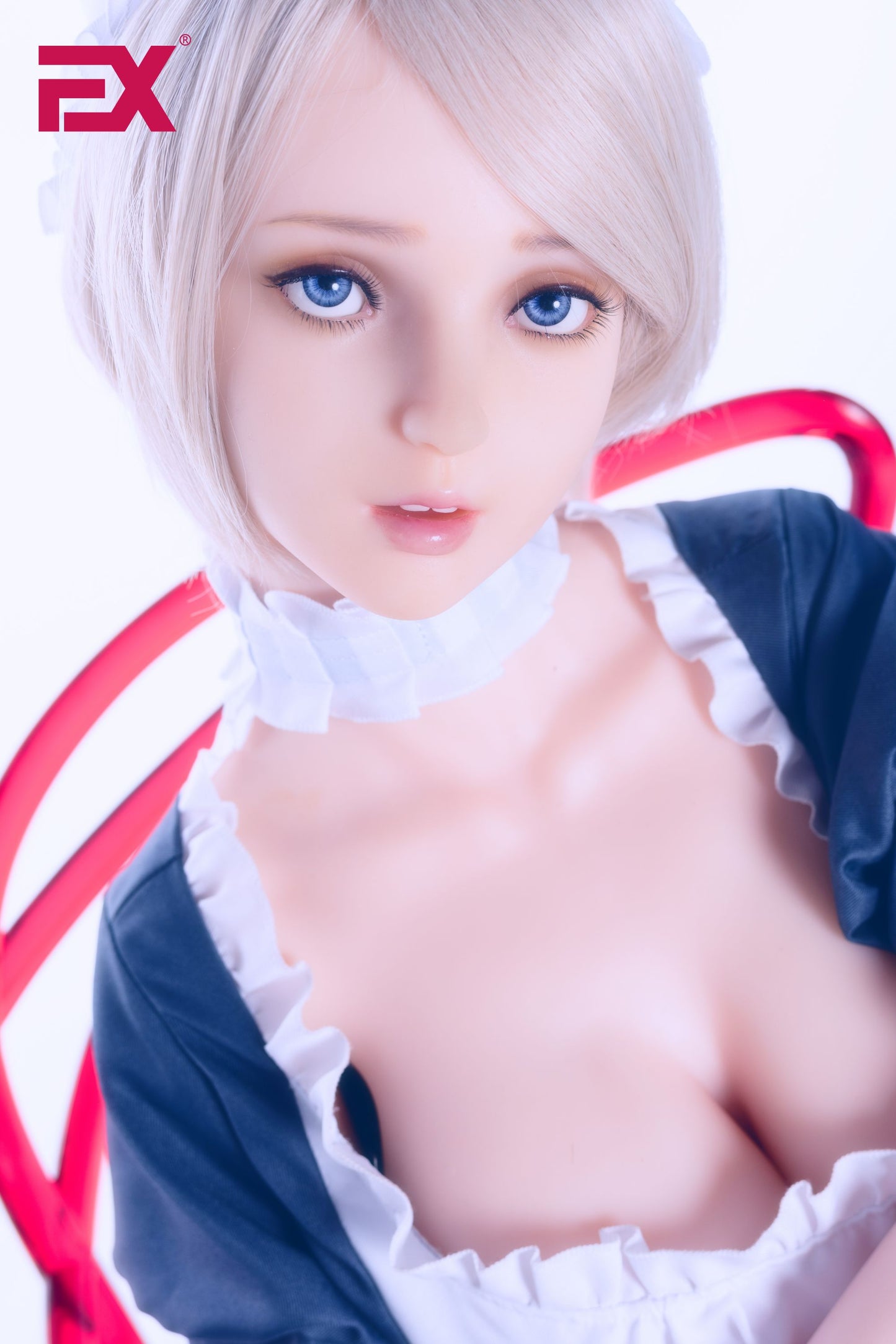 145cm big breasts EX doll white hair playful German girl