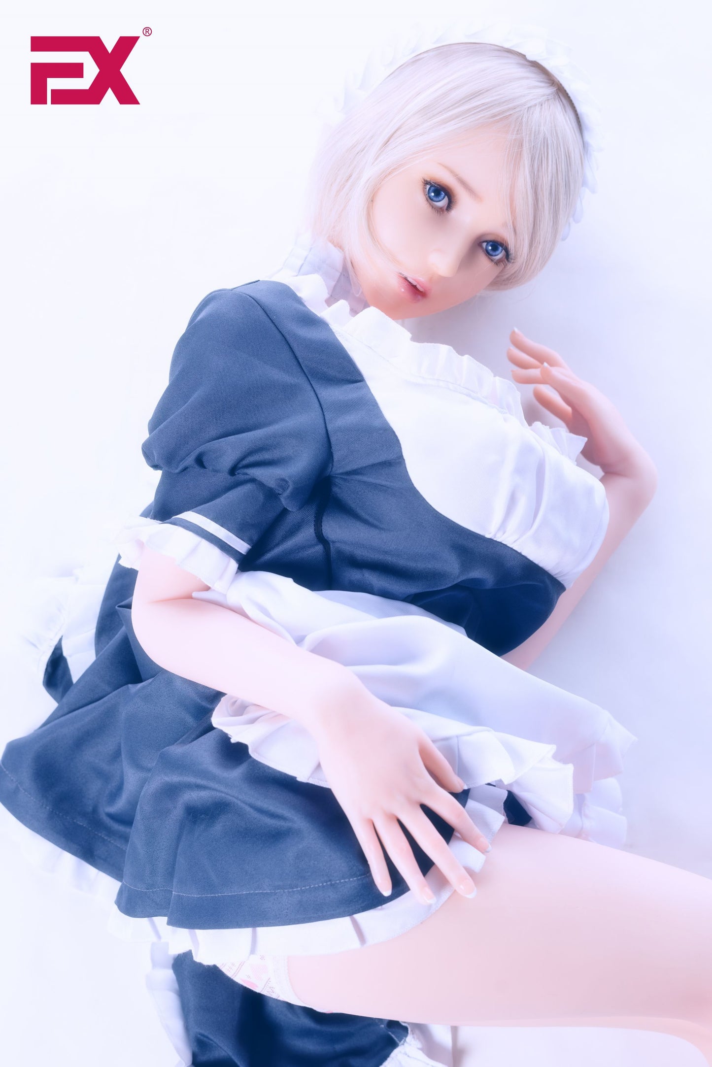 145cm big breasts EX doll white hair playful German girl