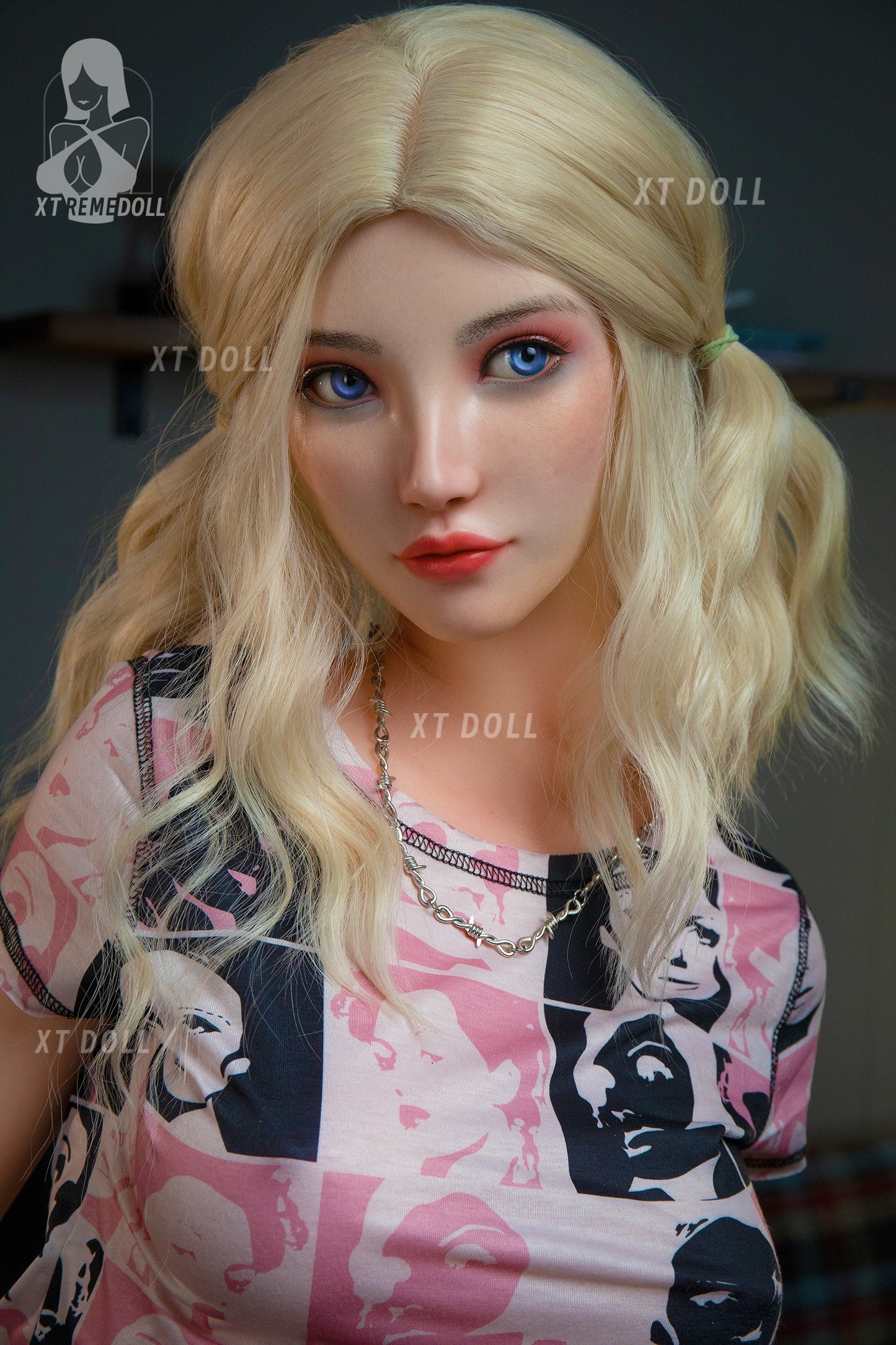 163CM C Cup XT Doll Silicone Head TPE Body Sex Doll Vicky