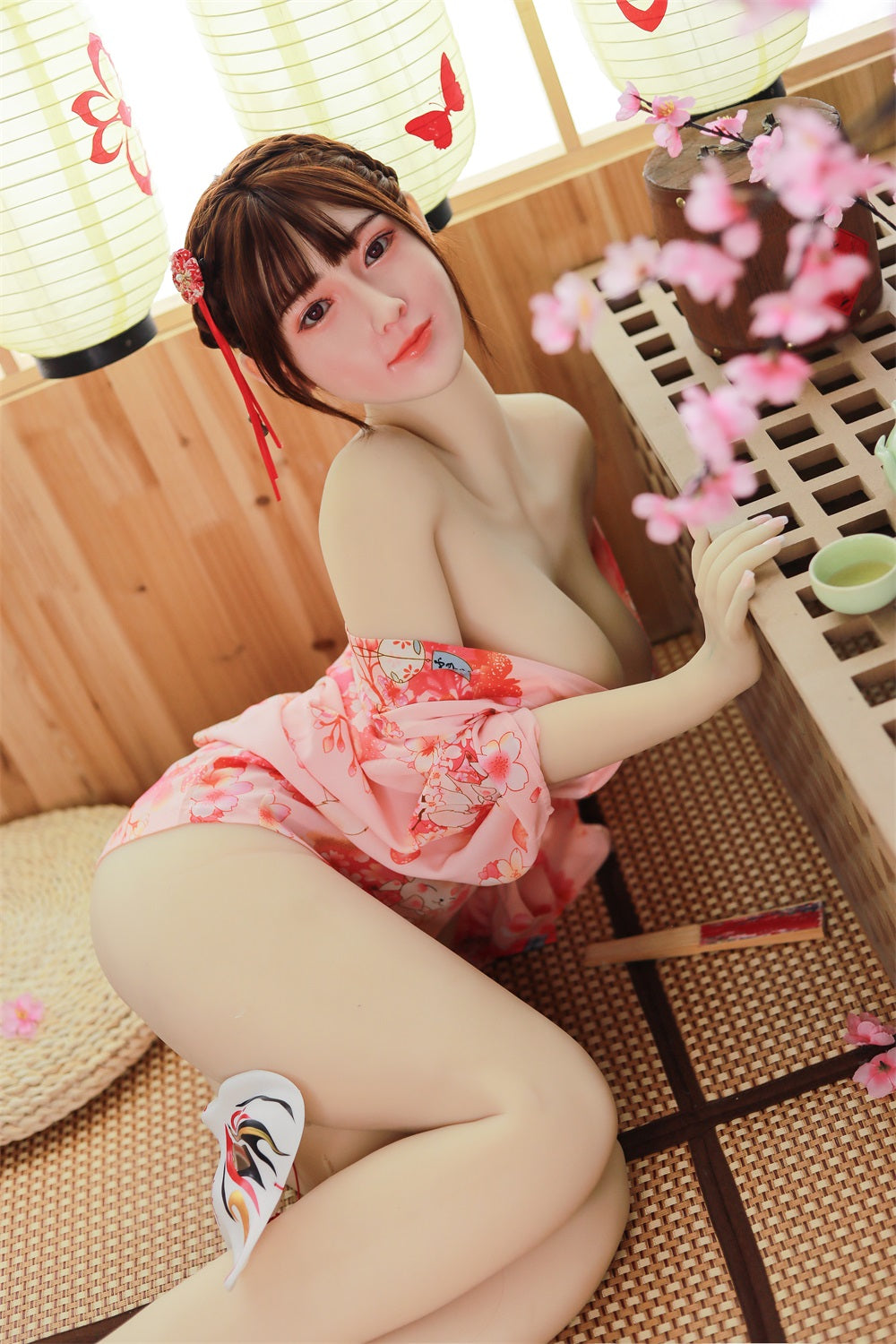 170CM Life-Size Japanese Sex Doll E Cup Silicone Real Doll