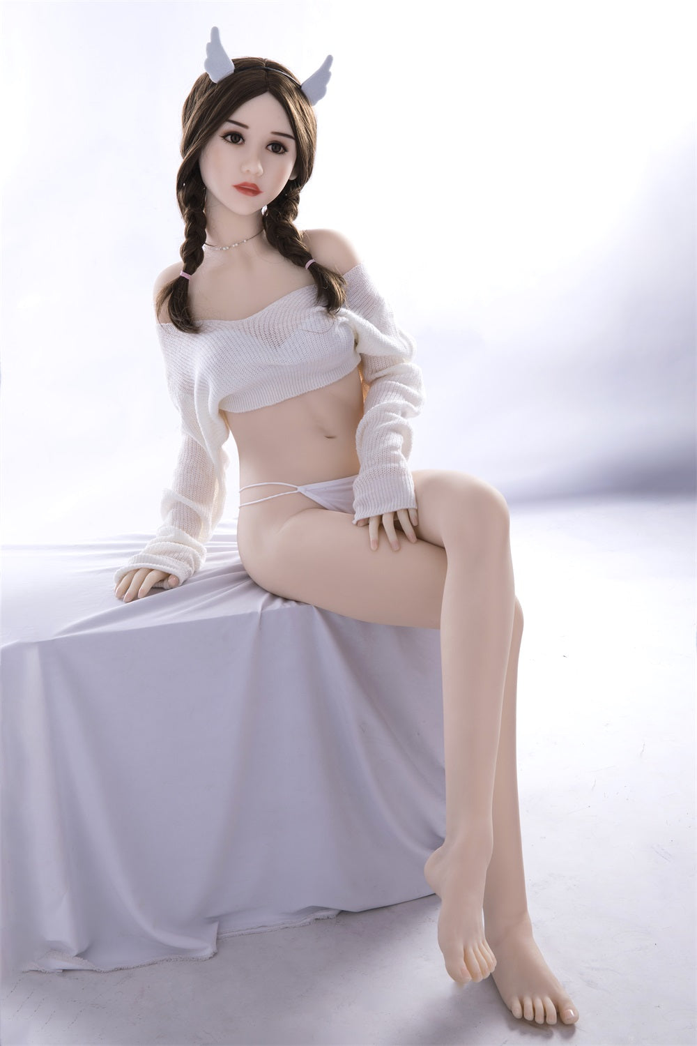 153cm billige CosDoll schöne asiatische TPE-Liebespuppe