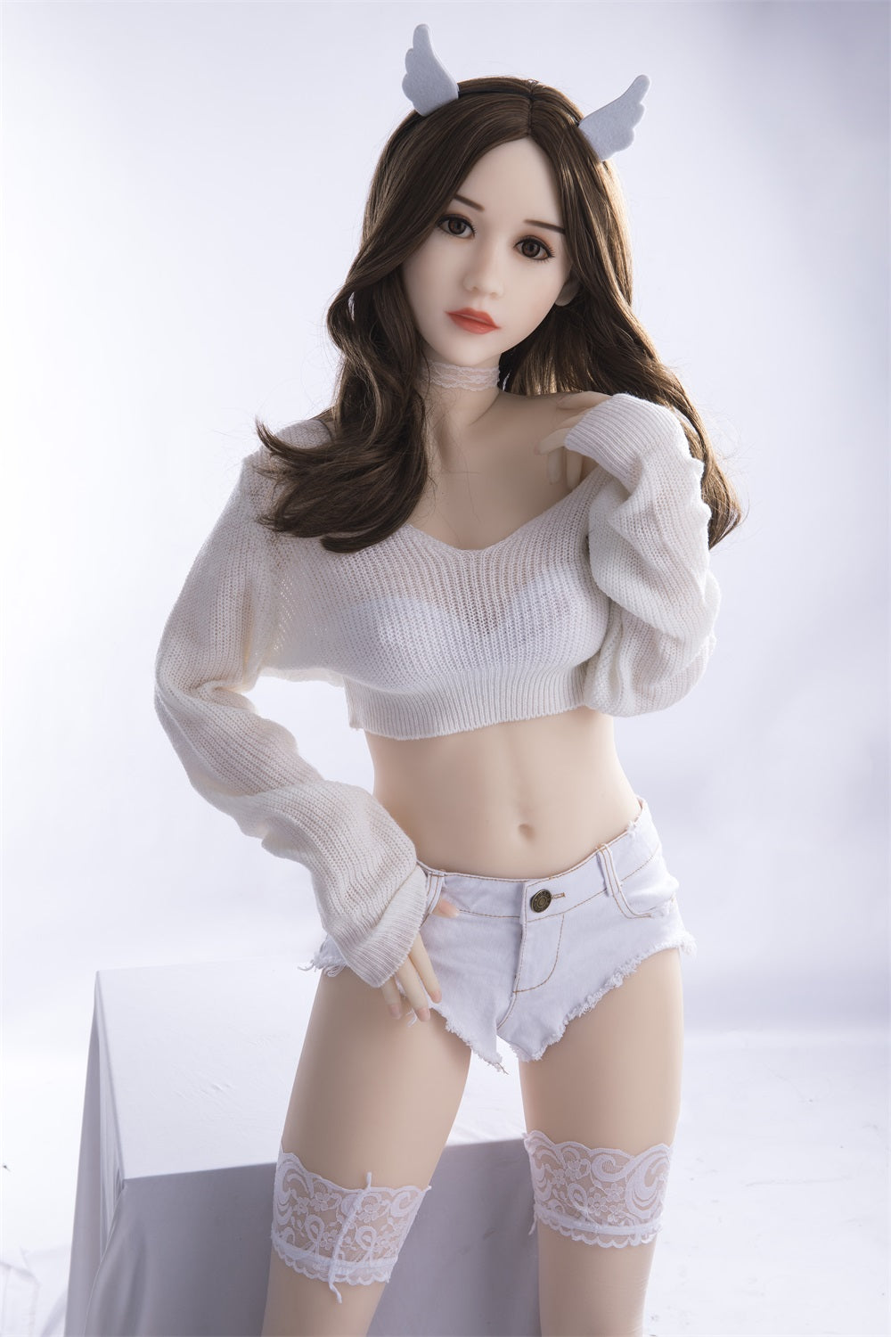 153cm billige CosDoll schöne asiatische TPE-Liebespuppe