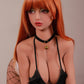 Blonde Cosdoll 158 cm lebensechte Sexpuppe Valentina