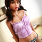 155CM A Cup Cos Doll 32KG Liebespuppe mit flacher Brust