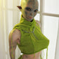 153cm Green Spots Alien Full Silicone Fantasy Sex Doll