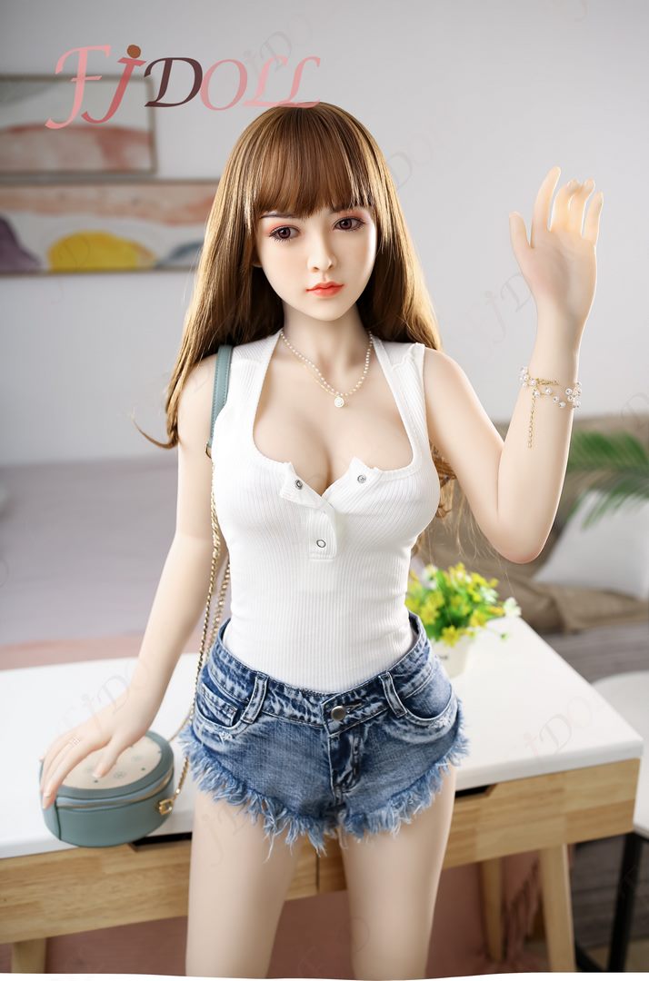 149 cm große junge asiatische Schönheitspuppe Xue Qing