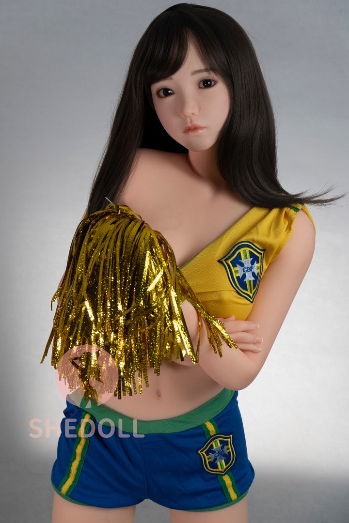 158cm She Doll C-Cup realistische Sexpuppe Qing Ning