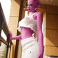 Dolls Castle 170cm Anime Sex Doll Purple Pink Skin
