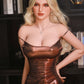 166CM Sexpuppe mit silbernem Haar E-Cup lebensgroße realistische Fire Doll