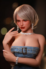 163cm E-Cup Kurzhaar-Sexpuppe Hot Fire Doll