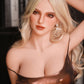 166CM Sexpuppe mit silbernem Haar E-Cup lebensgroße realistische Fire Doll