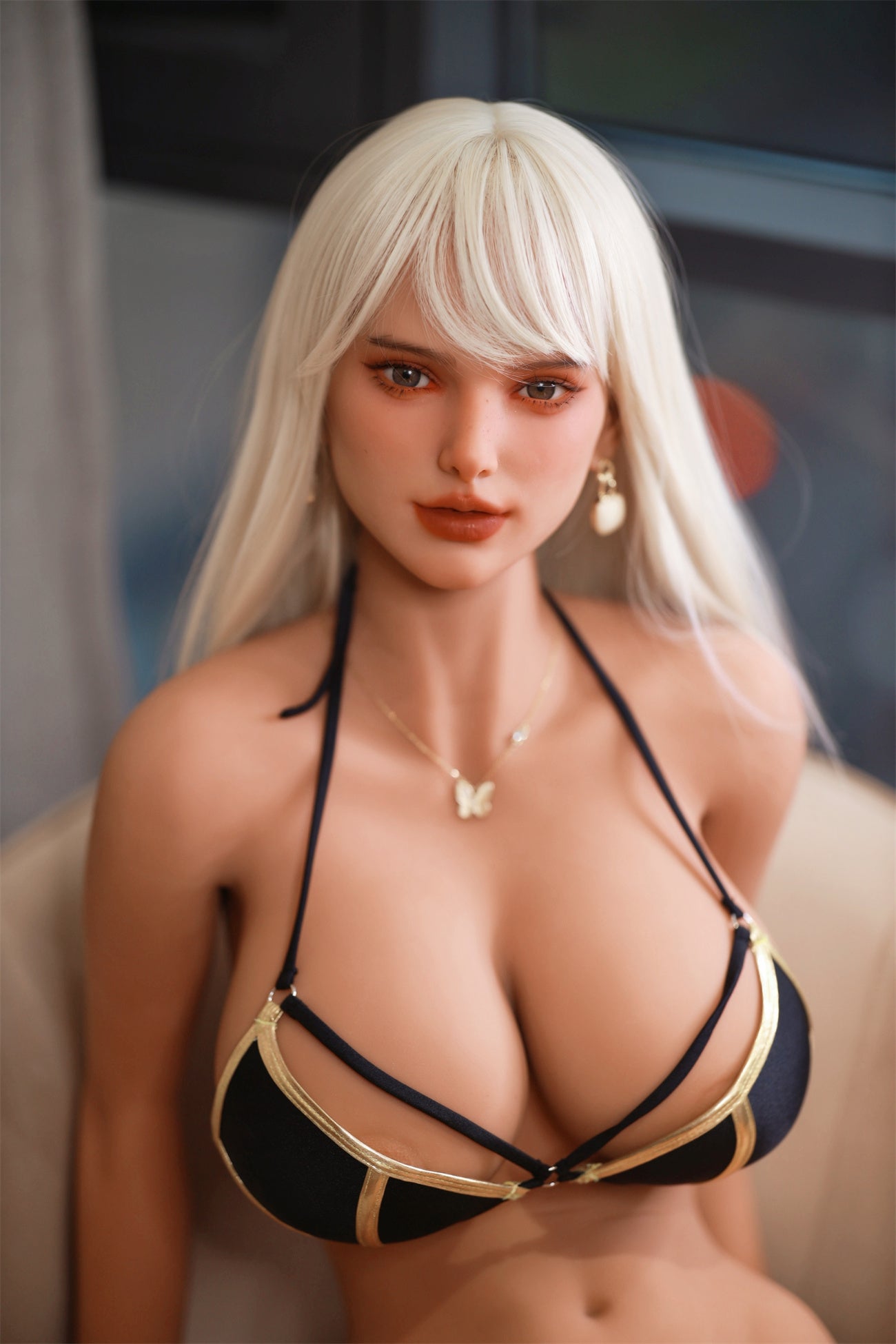 166cm Realistic Sex Doll E Cup Fire Doll Hedi