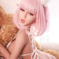 142cm rosa Perücke große Brust Loli japanische Liebespuppe