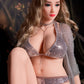 Blue Eyed Blonde TPE Big Breast Realistische Liebespuppe 160cm