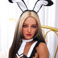 B Cup Silikon Liebespuppe 168cm Bunny Girl Sexy Sex Doll