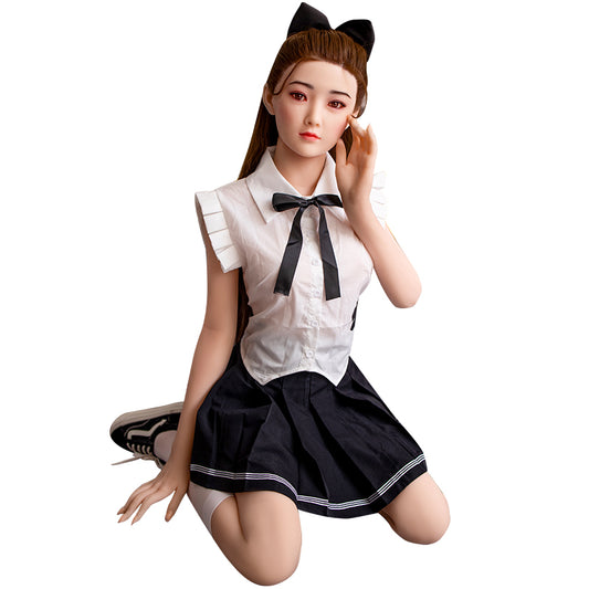 161cm Studentin reine, niedliche und realistische Liebespuppe Hatsune