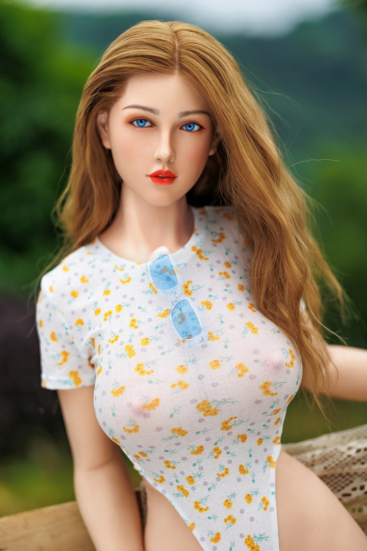 160 cm große Brust süße Liebespuppe Silikonkopf sechs wilde Puppe