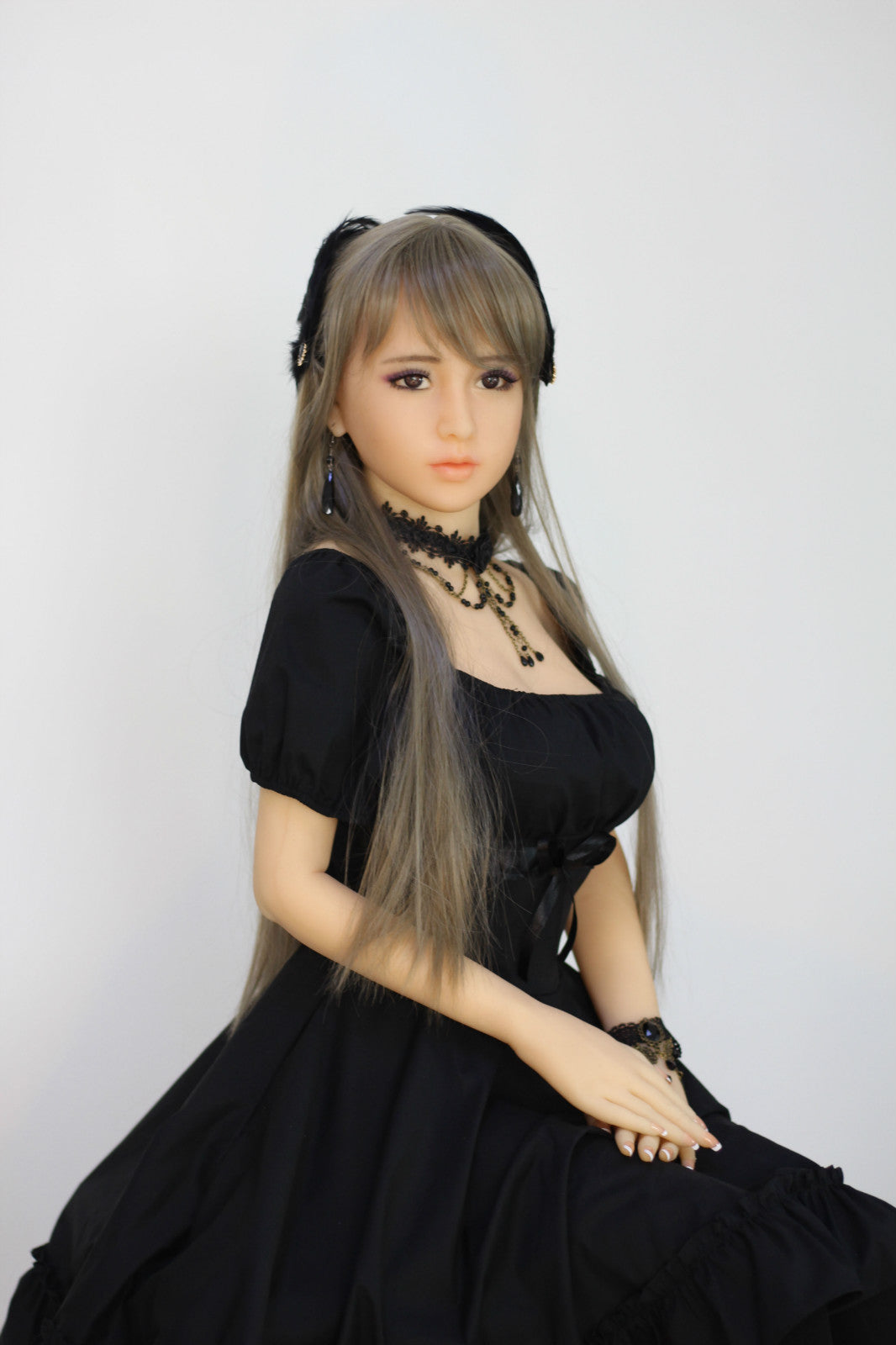 148 cm lebensgroße asiatische TPE Lebensechte Sexpuppe Misato JY Doll