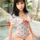 165 cm kleine Brust Saya Fair Skin Irontech TPE Puppe asiatische Schönheit